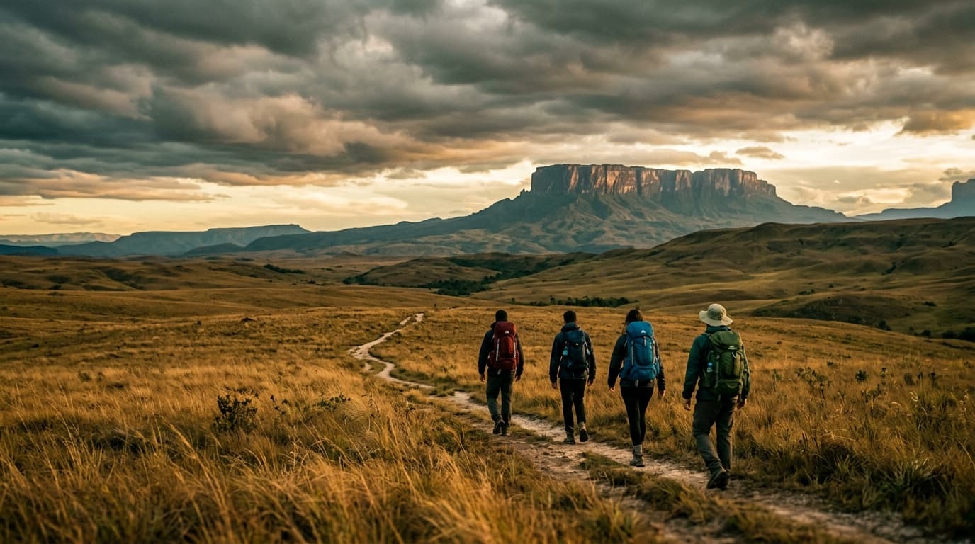 Trekking al Monte Roraima — main view